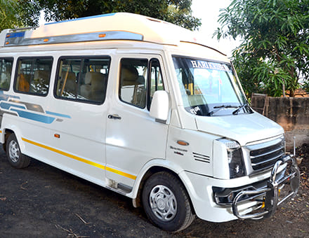 Tempo Traveller on Rent for family tours